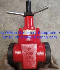 4000 psi API 6A Oil And Gas Gate Valves Manual / Hydraulic Sulfur Resistance